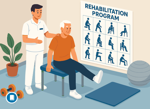  Rehabilitation Services for Neurodegenerative Cerebellar Ataxia and Atypical Movement Disorders Enduring Material Banner